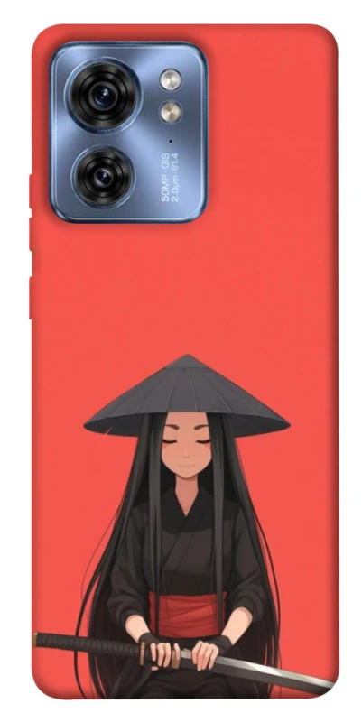 Чехол на Motorola Edge 40 Red samurai фото 1 из 1