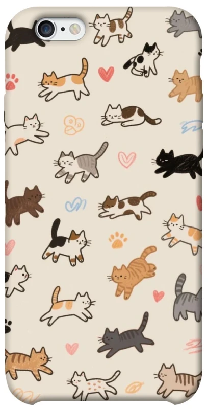 Чохол на Apple iPhone 6/6s (4.7") Cat style ver.2 фото 1 з 1