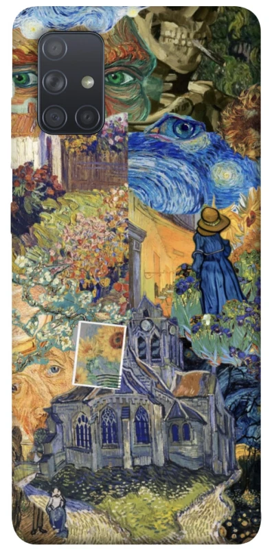 Чехол на Samsung Galaxy A71 Van Gogh collage фото 1 из 1