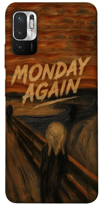 Чехол на Xiaomi Redmi Note 10 5G Monday Again фото 1 из 1