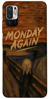 Чехол на Xiaomi Redmi Note 10 5G Monday Again фото 1 из 1