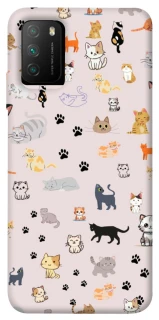 Чохол на Xiaomi Poco M3 Cat style ver.1 фото 1 з 1