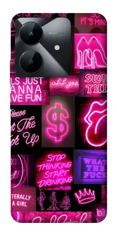 Чехол на Realme Note 60x Hot collage ver.9 фото 1 из 1