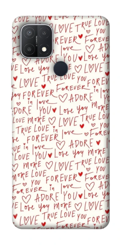 Чохол на Oppo A15s / A15 Love aesthetic ver.4 фото 1 з 1
