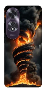 Чехол на Oppo A60 Огненный торнадо фото 1 из 1
