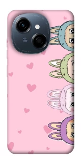 Чехол на TECNO Spark Go 1 All Labubu 4 фото 1 из 1