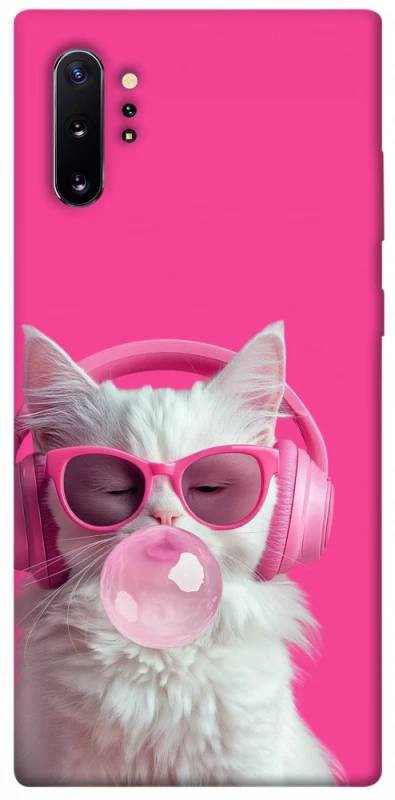 Чохол на Samsung Galaxy Note 10 Plus Pink kitty фото 1 Чохол на Samsung Galaxy Note 10 Plus Pink kitty фото 1 з 1