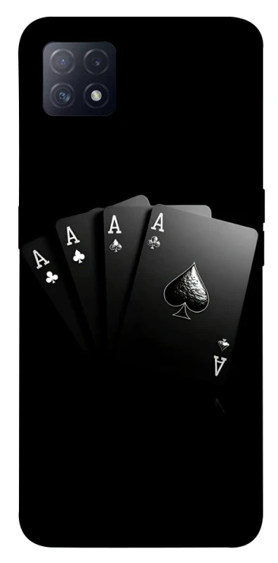 Чохол на Oppo A72 5G / A73 5G Black Cards фото 1 з 1