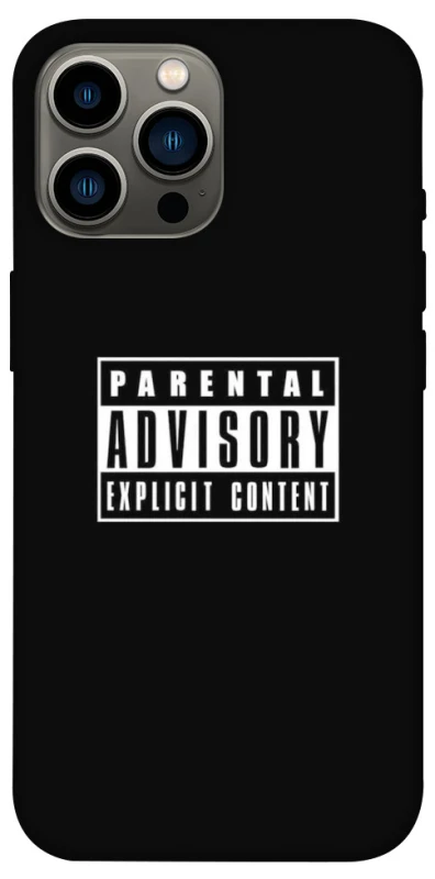Чохол на Apple iPhone 12 Pro Max (6.7") Parental Advisory Label фото 1 з 1