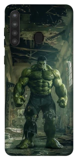 Чехол на Samsung Galaxy A21 Angry Hulk фото 1 из 1
