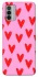 Чохол на Nokia G42 Red hearts 2 фото 1 з 1