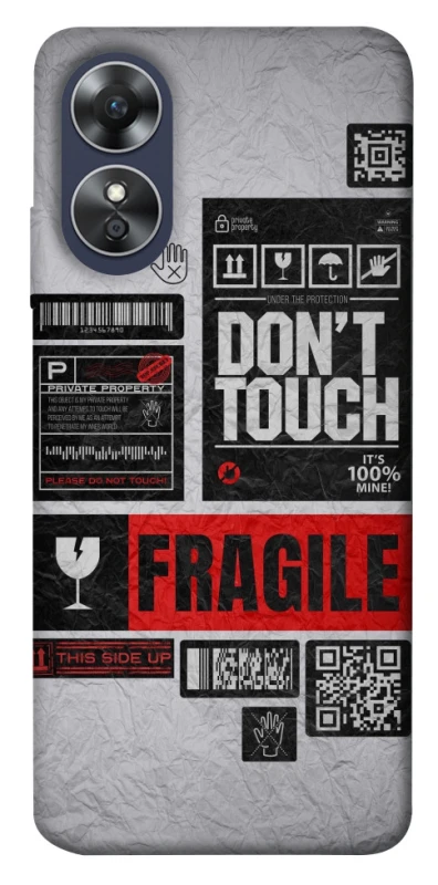 Чохол на Oppo A17 Don't touch фото 1 з 1