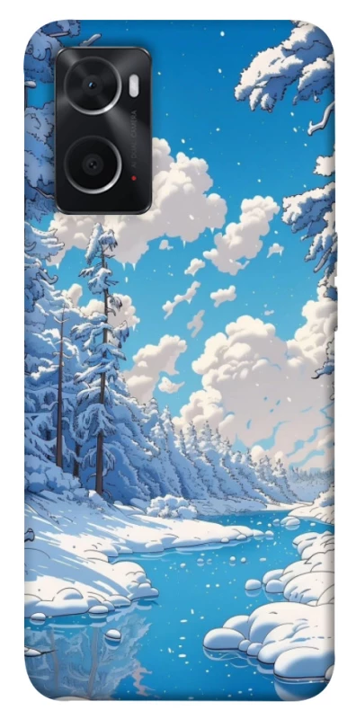 Чехол на Oppo A76 4G Winter art фото 1 из 1