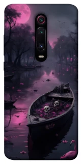 Чехол на Xiaomi Redmi K20 / K20 Pro / Mi9T / Mi9T Pro Boat and flamingo фото 1 из 1