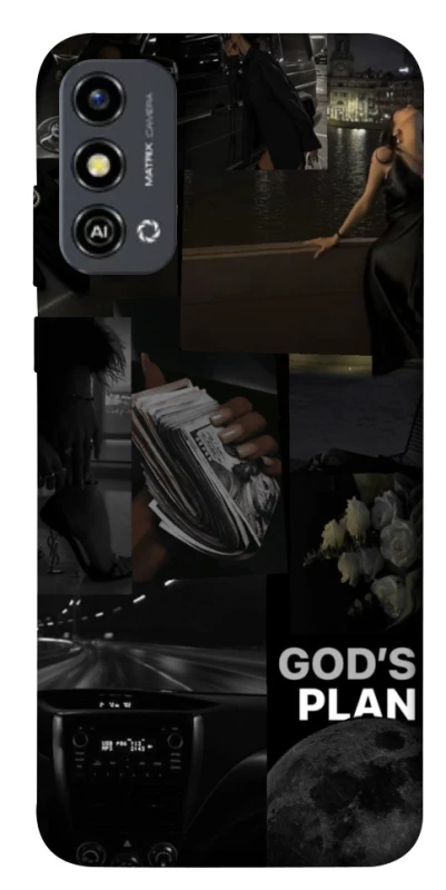 Чехол на ZTE Blade A53 God's plan фото 1 из 1