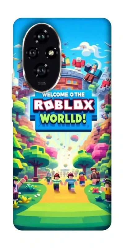 Чохол на Honor 200 Roblox World фото 1 з 1