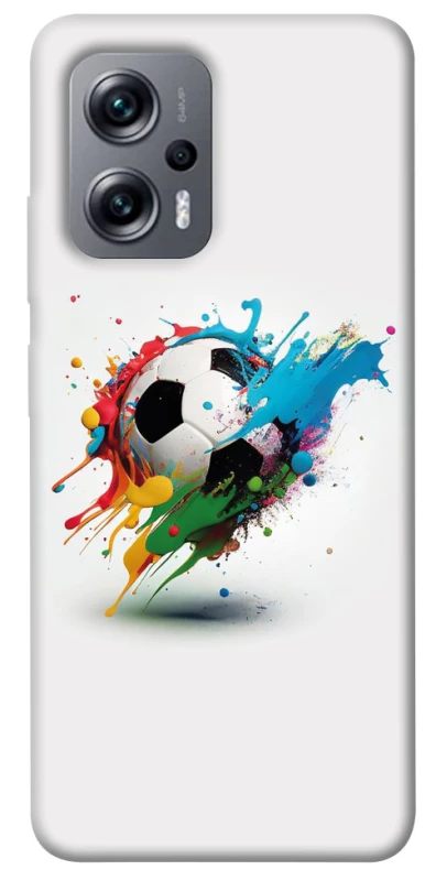 Чохол на Xiaomi Poco X4 GT Football Ball ver3 фото 1 з 1