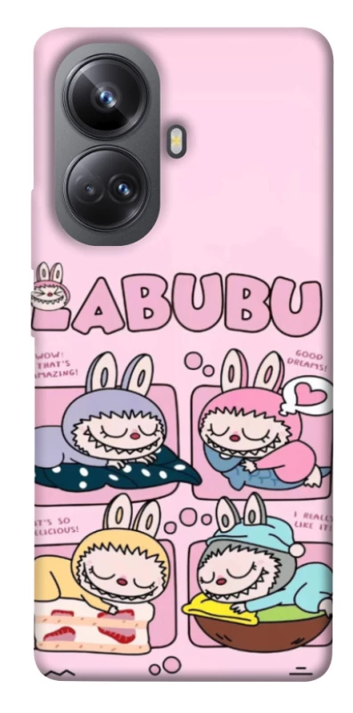 Чохол на Realme 10 Pro+ Labubu Dreams Collage фото 1 з 1