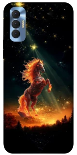 Чехол на TECNO Spark 8P Red Fire Horse ver.2 фото 1 из 1