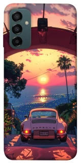 Чехол на Samsung Galaxy M34 5G Porsche at sunset фото 1 из 1