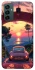 Чехол на Samsung Galaxy M34 5G Porsche at sunset фото 1 из 1