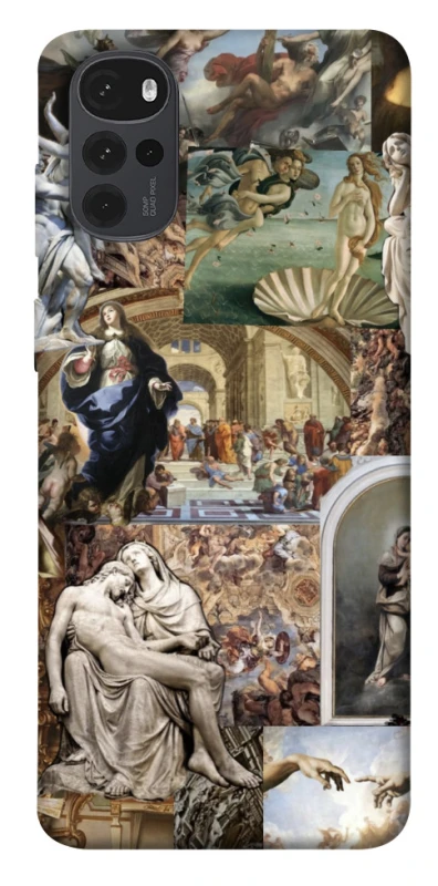 Чохол на Motorola Moto G22 Art collage ver.10 фото 1 з 1
