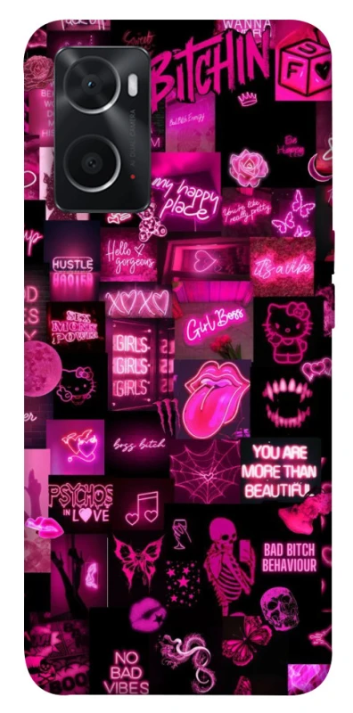 Чохол на Oppo A76 4G Hot collage ver.8 фото 1 з 1