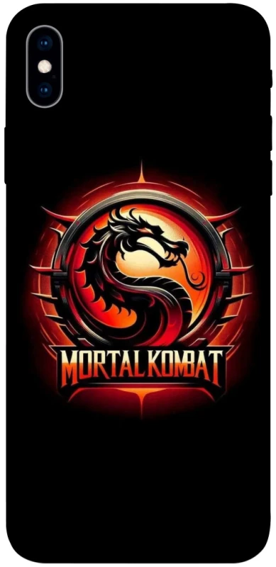Чохол на Apple iPhone XS Max (6.5") Mortal Kombat Dragon фото 1 з 1
