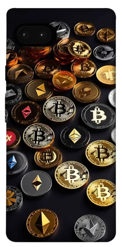 Чехол на Google Pixel 7a Many coins фото 1 из 1