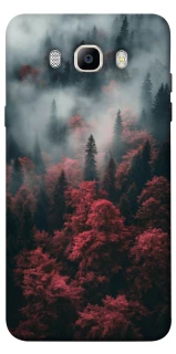 Чехол на Samsung J510F Galaxy J5 (2016) Red Wood фото 1 из 1