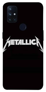 Чехол на OnePlus Nord N10 5G Metallica logo фото 1 Чехол на OnePlus Nord N10 5G Metallica logo фото 1 из 1