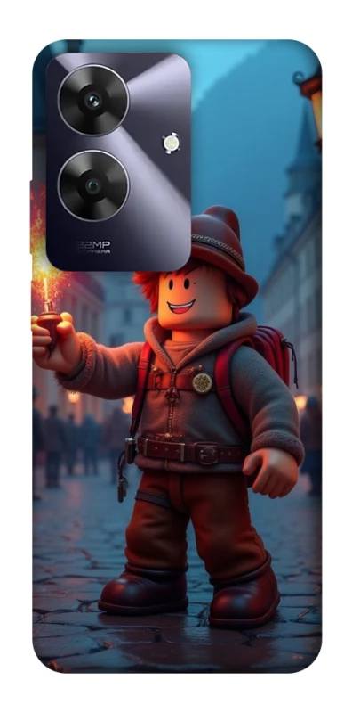 Чохол на Realme Note 60 Roblox Fire Logo Blue Flames фото 1 з 1