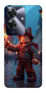 Чохол на Realme Note 60 Roblox Fire Logo Blue Flames фото 1 з 1