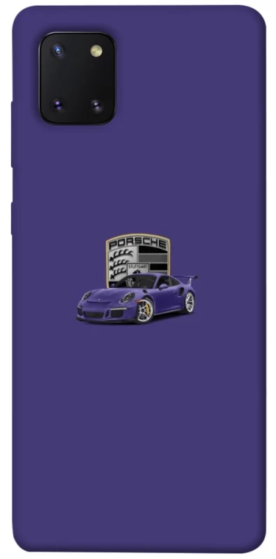 Чехол на Samsung Galaxy Note 10 Lite (A81) Porsche purple фото 1 из 1