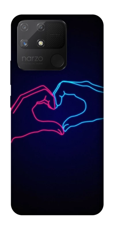 Чохол на Realme Narzo 50A Neon love фото 1 з 1