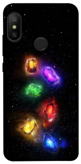Чехол на Xiaomi Mi A2 Lite / Xiaomi Redmi 6 Pro Infinity Stones фото 1 из 1