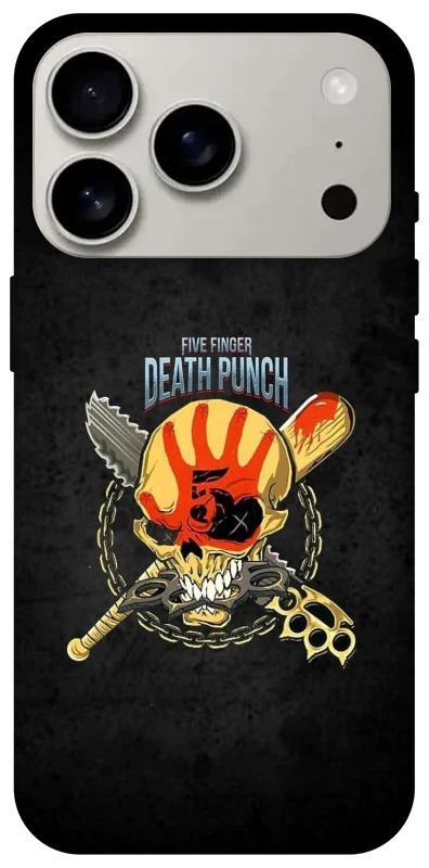 Чехол на Apple iPhone 17 Pro (6.3") Five finger death punch ver.2 фото 1 из 1
