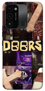 Чехол на TECNO Spark 8C Roblox doors dark mode фото 1 из 1