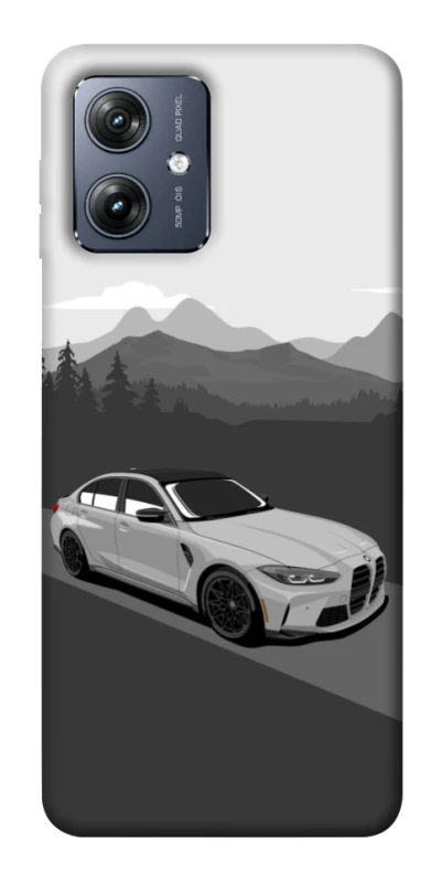 Чохол на Motorola Moto G54 BMW grey v3 фото 1 Чохол на Motorola Moto G54 BMW grey v3 фото 1 з 1