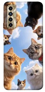 Чехол на TECNO Camon 17P Cats фото 1 из 1