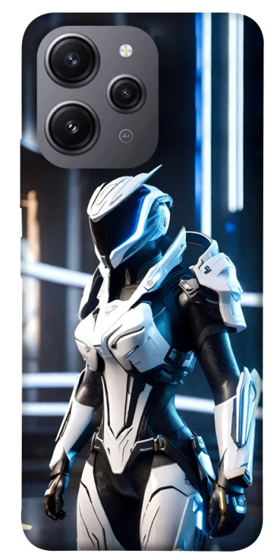 Чохол на Xiaomi Redmi 12 Cyber space girl ver.6 фото 1 з 1