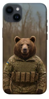 Чехол на Apple iPhone 14 Plus (6.7") Медведь защитник фото 1 из 1