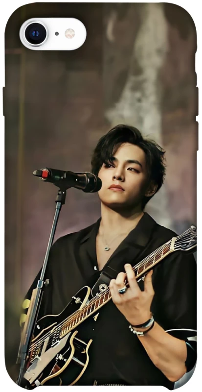 Чехол на Apple iPhone SE (2020) V - BTS фото 1 из 1