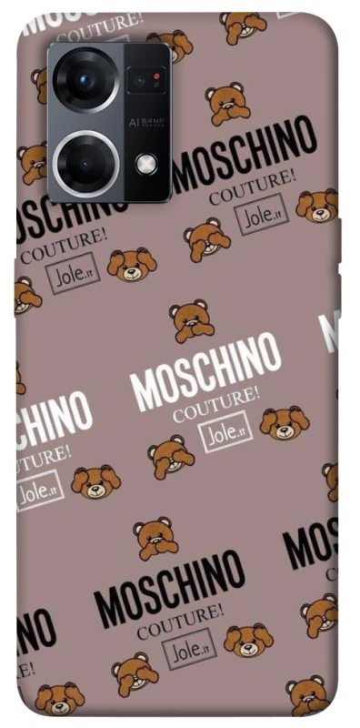 Чохол на Oppo Reno 7 4G Moschino фото 1 з 1