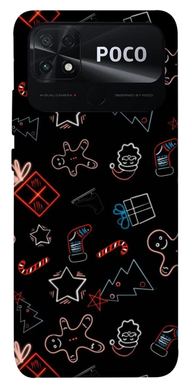 Чохол на Xiaomi Poco C40 Christmas spirit ver.6 фото 1 з 1