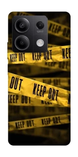 Чехол на Xiaomi Redmi Note 13 5G keep out фото 1 из 1