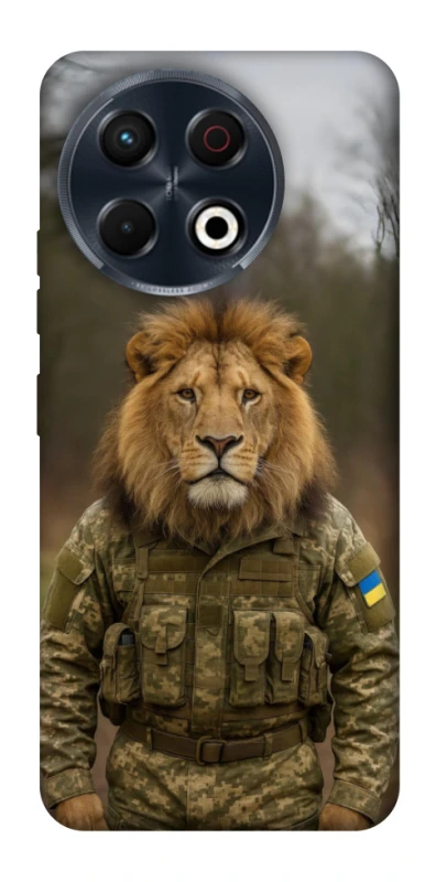 Чохол на TECNO Spark 30 Pro (KL7) Лев захисник фото 1 з 1