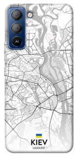 Чехол на TECNO Pop 5 LTE Kiev white map фото 1 из 1