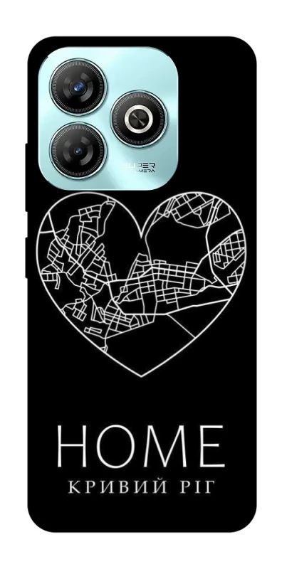 Чехол на ZTE Blade A75 4G Кривий Ріг Home фото 1 из 1