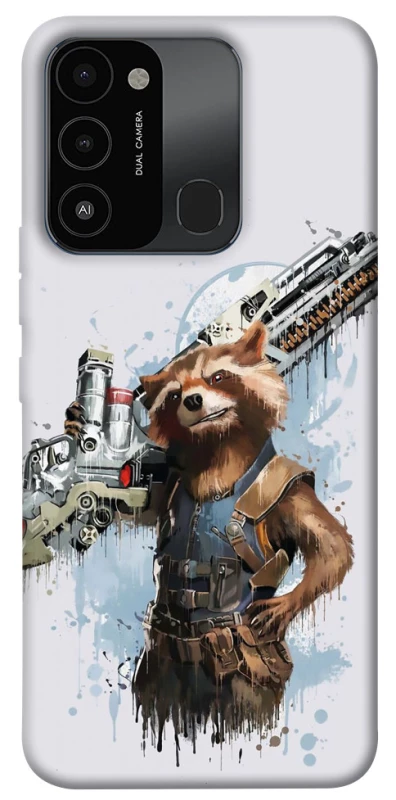 Чохол на TECNO Spark 8C Rocket Raccoon фото 1 з 1